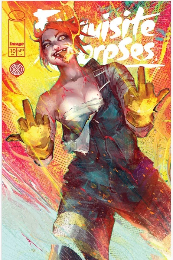 White Widow #6 Lenticular — Death Over Decaf Comics